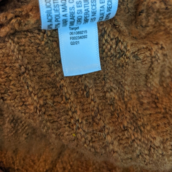 Universal Thread - Open Front Longline Blanket Cardigan - OS (Mustard Yellow) - Picture 8 of 16